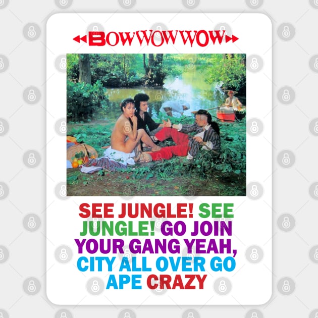 See Jungle! See Jungle! Magnet by Pop Fan Shop